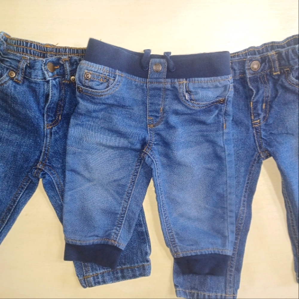 Baby Boy 12 month Jean Lot.